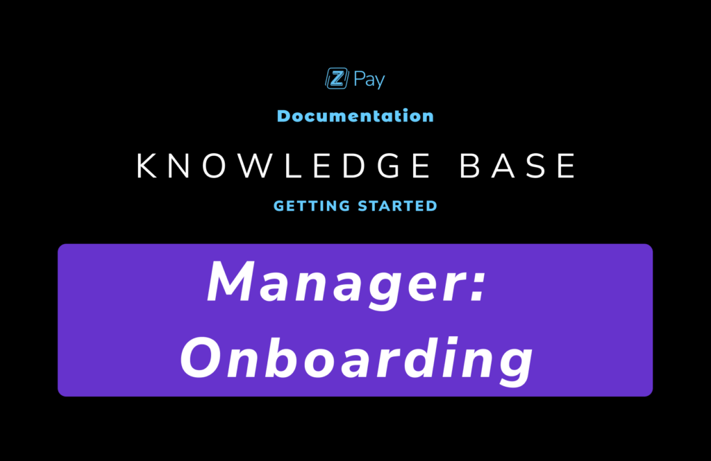 Manager Onboarding